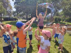 ilustracja do wpisu 
Zabawy latem