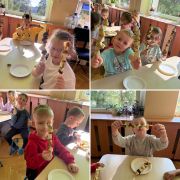 ilustracja do wpisu 
Smaczne i zdrowe szaszłyki owocowe🍎🍐