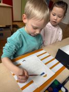 ilustracja do wpisu 
Pisanki - malowanie w soli 🎨